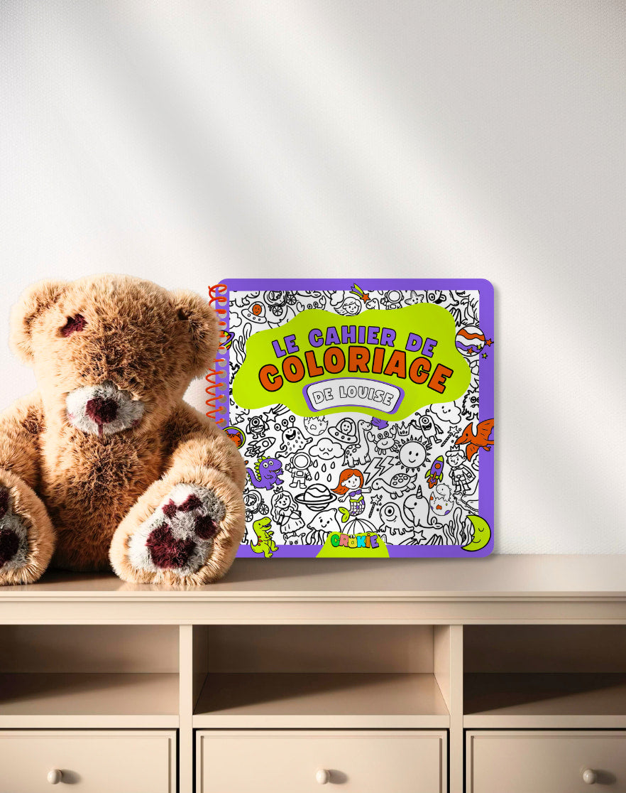 Le cahier de coloriage